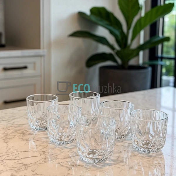 Набір чарок 6 шт прозорих 50 мл Delicate (78143-3 DM)