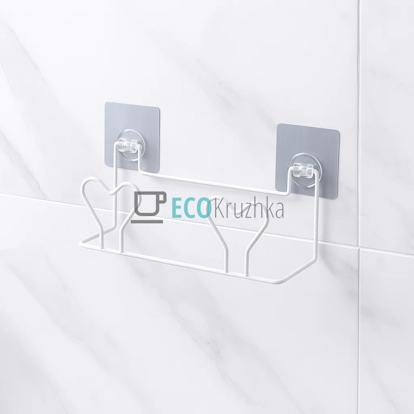 Полиця для взуття навісна самоклеюча 28х9х8.5см Біла (TD ... Полиця для взуття навісна самоклеюча 28х9х8.5см Біла (TD ...