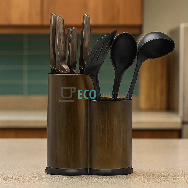 Набір ножів та кухонного приладдя 9 предметів Edenberg К ... Набір ножів та кухонного приладдя 9 предметів Edenberg К ...