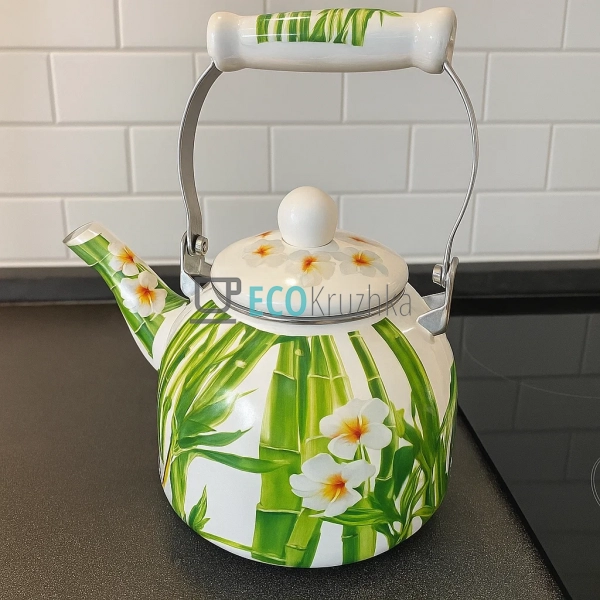 Чайник Емальований 2 л Бамбук (44/L) Чайник Емальований 2 л Бамбук (44/L)