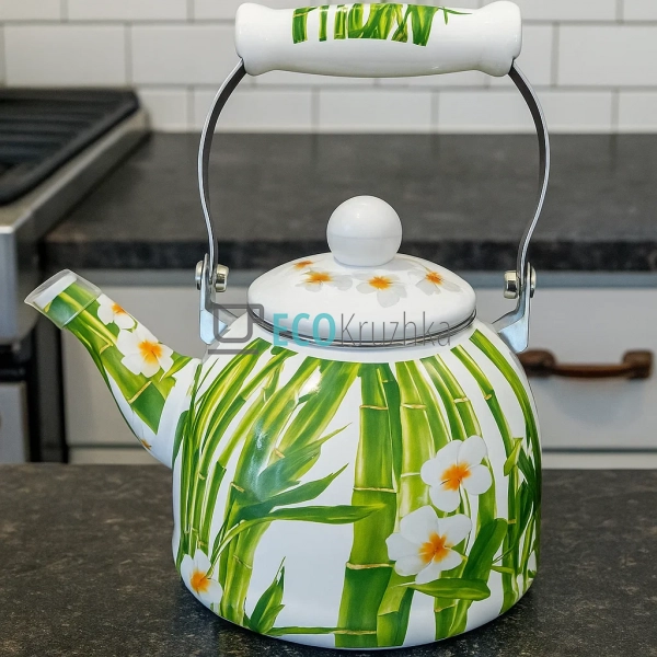 Чайник Емальований 2 л Бамбук (44/L) Чайник Емальований 2 л Бамбук (44/L)