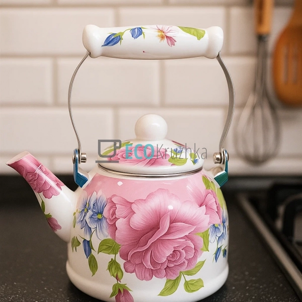 Чайник Емальований 2 л Піон (22/L) Чайник Емальований 2 л Піон (22/L)