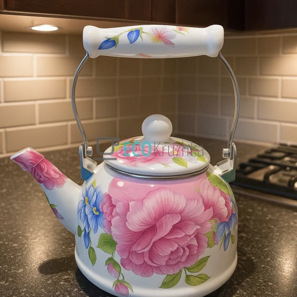 Чайник Емальований 2 л Піон (22/L) Чайник Емальований 2 л Піон (22/L)