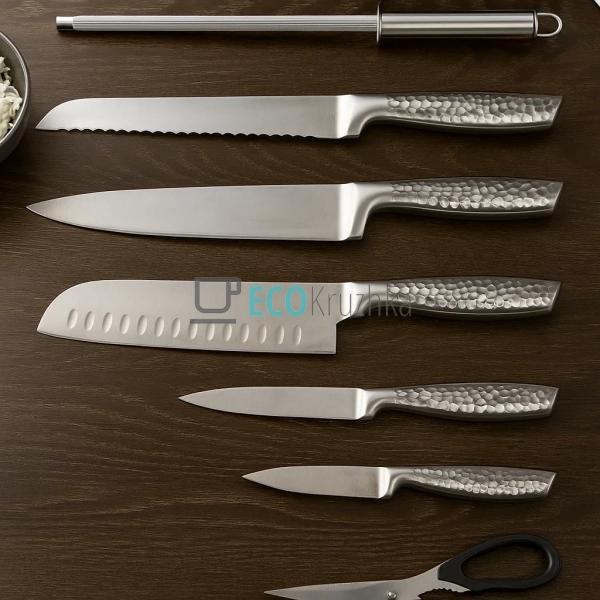 Набір ножів на підставці 8 предметів з обертовою підстав ... Набір ножів на підставці 8 предметів з обертовою підстав ...