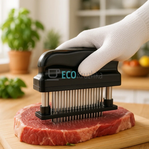 Тендерайзер для мяса 48 ножів Kamille KM-10088 Тендерайзер для мяса 48 ножів Kamille KM-10088