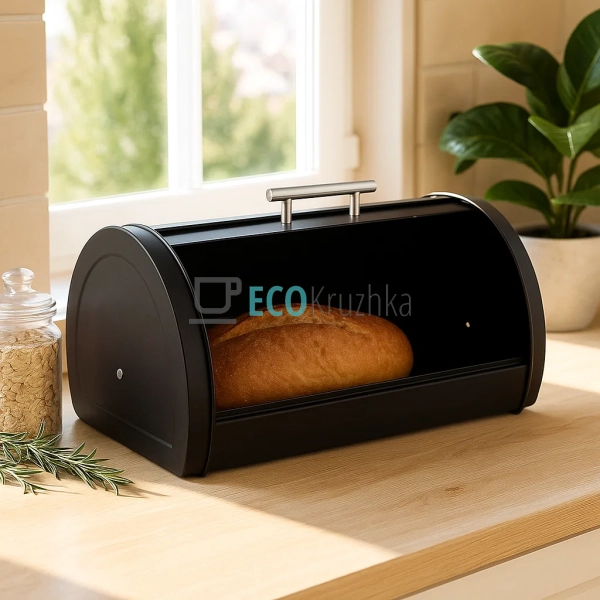Хлібниця із нержавіючої сталі з відкидною кришкою Edenbe ... Хлібниця із нержавіючої сталі з відкидною кришкою Edenbe ...