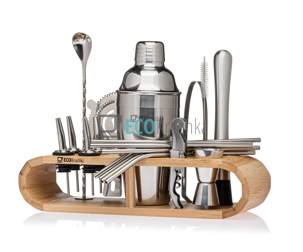 Набір для бару та коктейлів EcoKruzhka EK-22-543 Набір для бару та коктейлів EcoKruzhka EK-22-543