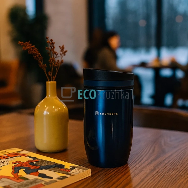 Термокружка Edenberg 330 мл Синій EB-641