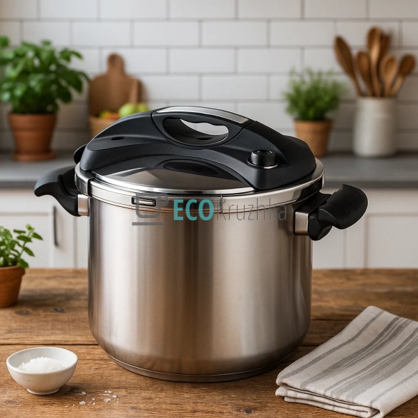 Скороварка Edenberg з нержавіючої сталі 8 л EB-5743 Скороварка Edenberg з нержавіючої сталі 8 л EB-5743