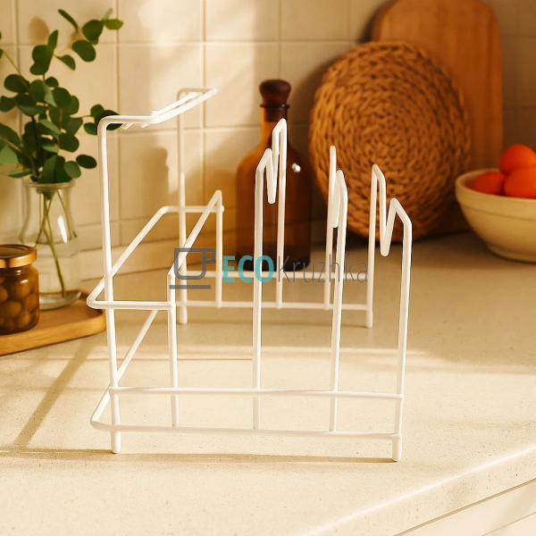 Підставка для кришок, обробних дошок та кухонних ножів Б ... Підставка для кришок, обробних дошок та кухонних ножів Б ...