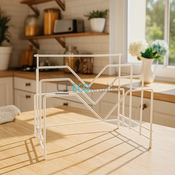 Підставка для кришок, обробних дошок та кухонних ножів Б ... Підставка для кришок, обробних дошок та кухонних ножів Б ...