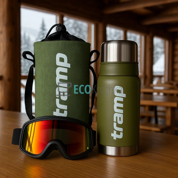 Термочохол для термоса Tramp 500 мл Оливковий TRA-288-ol ... Термочохол для термоса Tramp 500 мл Оливковий TRA-288-ol ...