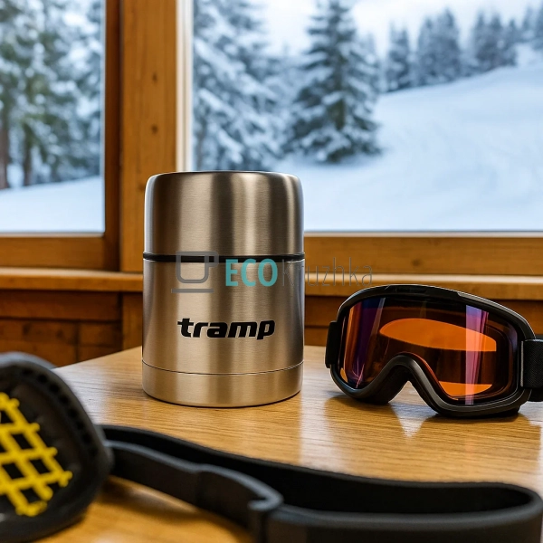 Термос харчовий Tramp 500 мл з нержавіючої сталі Сірий T ... Термос харчовий Tramp 500 мл з нержавіючої сталі Сірий T ...