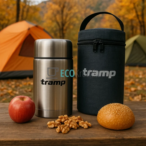 Термочохол для харчового термоса Tramp 1 л Сірий TRA-002 ... Термочохол для харчового термоса Tramp 1 л Сірий TRA-002 ...