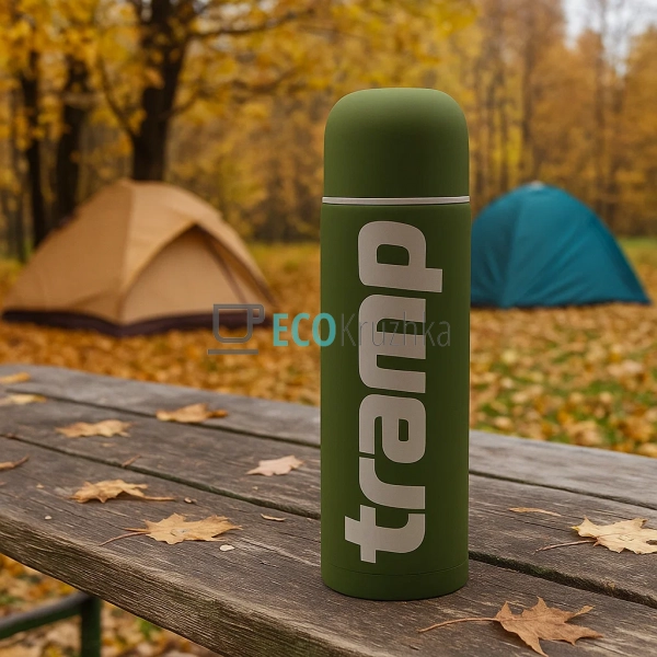 Термос Tramp Soft Touch 1200 мл Хакі TRC-110-khaki