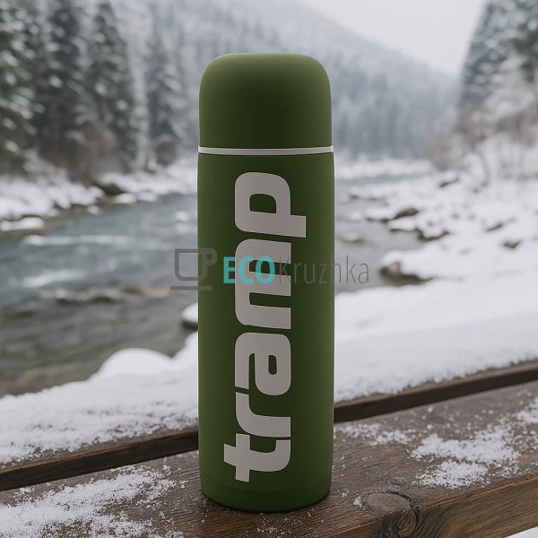 Термос Tramp Soft Touch 1200 мл Хакі TRC-110-khaki
