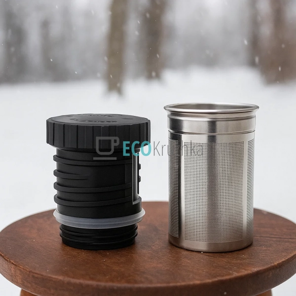 Корок із заварником для чаю (для термосів Tramp серії Ex ...