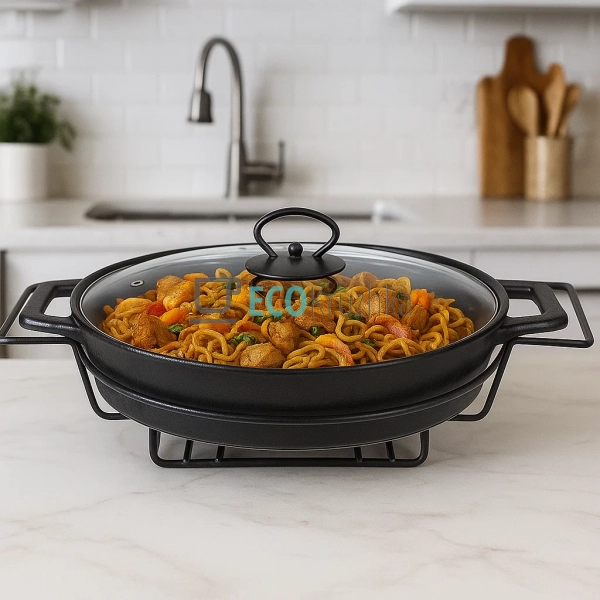 Марміт керамічний Kamille овальний 43 х 26.5 х 12 см з п ... Марміт керамічний Kamille овальний 43 х 26.5 х 12 см з п ...