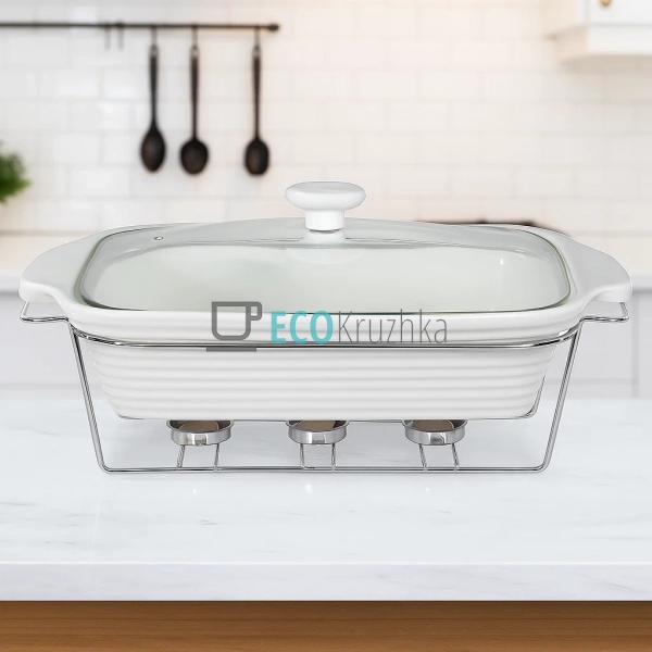 Марміт Kamille керамічний 3л зі скляною кришкою та метал ... Марміт Kamille керамічний 3л зі скляною кришкою та метал ...