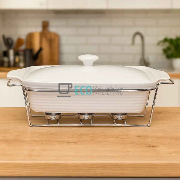 Марміт Kamille керамічний 3л зі скляною кришкою та метал ... Марміт Kamille керамічний 3л зі скляною кришкою та метал ...