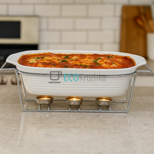 Марміт Kamille керамічний 2.4 л зі скляною кришкою та ме ... Марміт Kamille керамічний 2.4 л зі скляною кришкою та ме ...