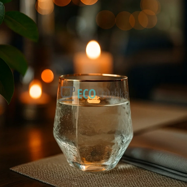 Склянка "Прозора бірюза" обємом 450 мл (579-235)