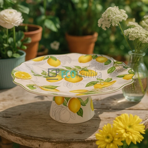 Підставка для торта D27.5 см — керамічна тортовниця Сици ... Підставка для торта D27.5 см — керамічна тортовниця Сици ...