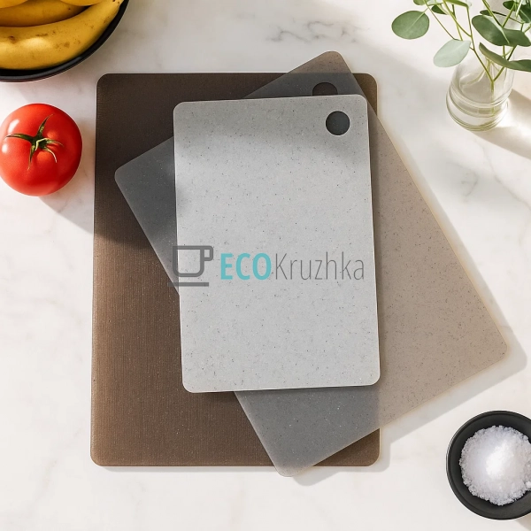 Набір роздільних дощок Пластикових Kamille KM-10074 Набір роздільних дощок Пластикових Kamille KM-10074