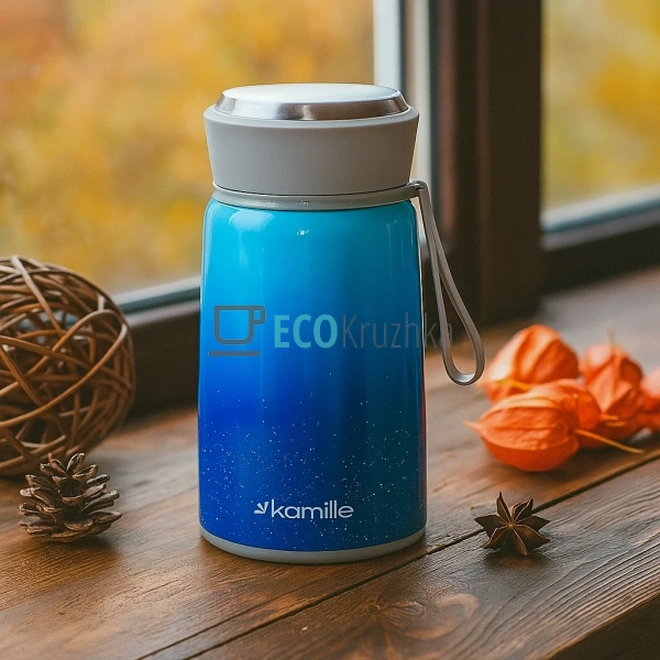 Термос Kamille харчової обідній для супу 800 мл з нержав ... Термос Kamille харчової обідній для супу 800 мл з нержав ...