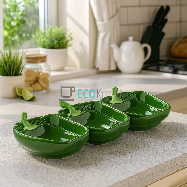 Менажниця керамічна "Pepper", 32.5 х 14.5 х 6см, колір - ... Менажниця керамічна "Pepper", 32.5 х 14.5 х 6см, колір - ...