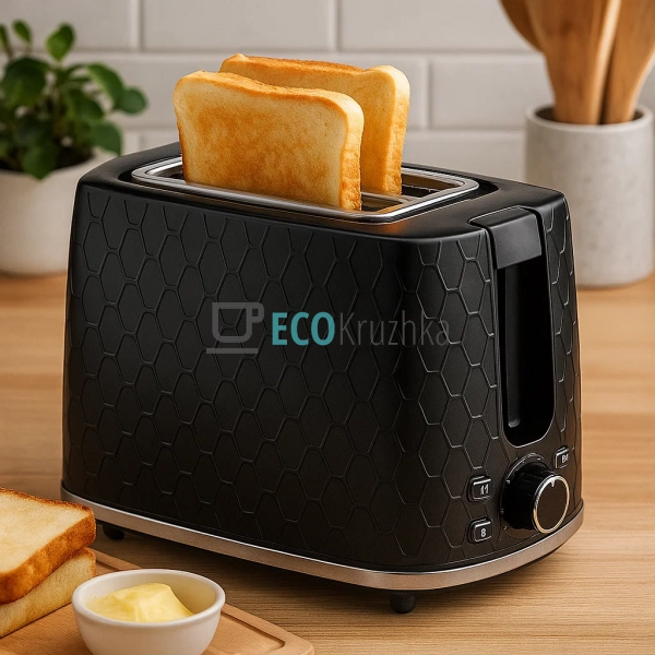 Тостер електричний з двома відділеннями 930 Вт зі знімни ... Тостер електричний з двома відділеннями 930 Вт зі знімни ...