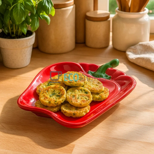 Тарілка керамічна "Pepper", 23.5 х 18.3 х 3см, колір - ч ... Тарілка керамічна "Pepper", 23.5 х 18.3 х 3см, колір - ч ...