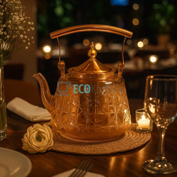 Скляний заварювальний чайник Amber з боросилікатного скл ... Скляний заварювальний чайник Amber з боросилікатного скл ...