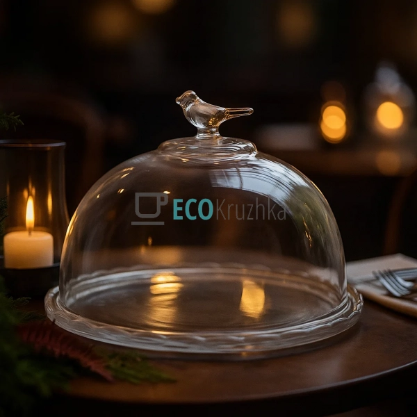 Бамбукове блюдо Bird, 19.3x12 см, з прозорого скла (992- ... Бамбукове блюдо Bird, 19.3x12 см, з прозорого скла (992- ...