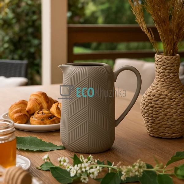 Глечик "Geometry Beige" Maestro MR-20004-55