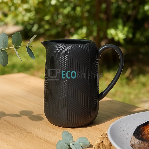 Глечик "Geometry Black" Maestro MR-20003-55