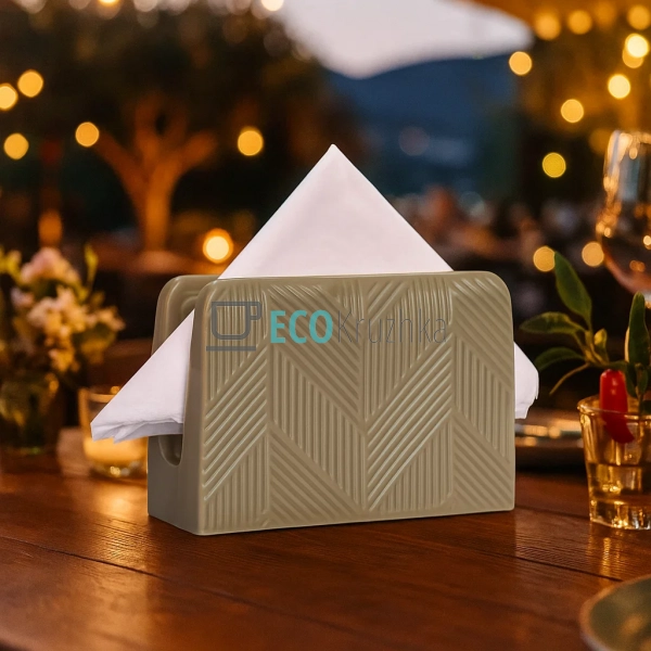 Серветниця "Geometry Beige" Maestro MR-20004-44 Серветниця "Geometry Beige" Maestro MR-20004-44