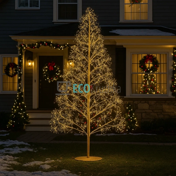 Світлодіодне дерево, 3000 міні-LED лампочок, теплий біли ... Світлодіодне дерево, 3000 міні-LED лампочок, теплий біли ...