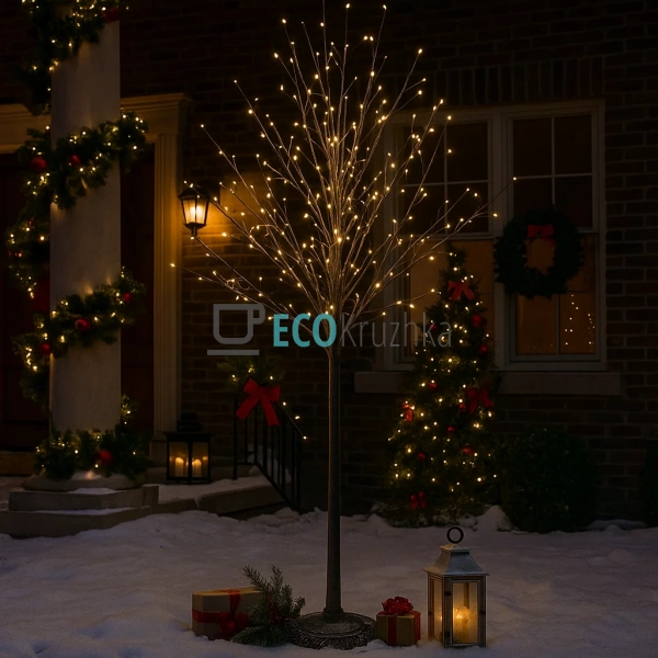 Світлодіодне дерево, 300 міні-LED лампочок, теплий білий ... Світлодіодне дерево, 300 міні-LED лампочок, теплий білий ...