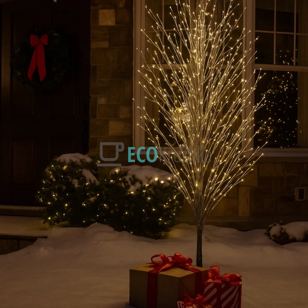 Світлодіодне дерево, 1500 міні-LED лампочок, теплий біли ... Світлодіодне дерево, 1500 міні-LED лампочок, теплий біли ...