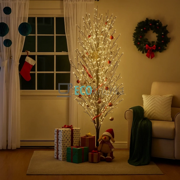 Світлодіодне дерево, 1500 міні-LED лампочок, теплий біли ... Світлодіодне дерево, 1500 міні-LED лампочок, теплий біли ...