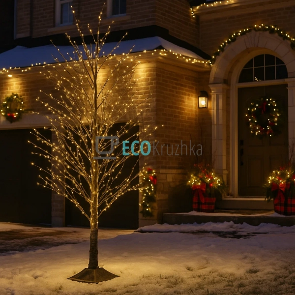 Світлодіодне дерево, 500 міні-LED лампочок, теплий білий ... Світлодіодне дерево, 500 міні-LED лампочок, теплий білий ...