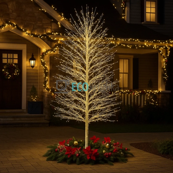 Світлодіодне дерево, 1500 міні-LED лампочок, теплий біли ... Світлодіодне дерево, 1500 міні-LED лампочок, теплий біли ...