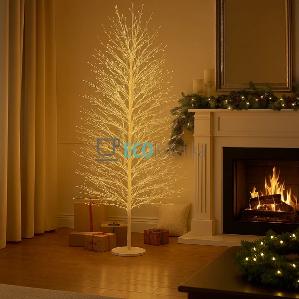 Світлодіодне дерево, 2700 міні-LED лампочок, теплий біли ... Світлодіодне дерево, 2700 міні-LED лампочок, теплий біли ...