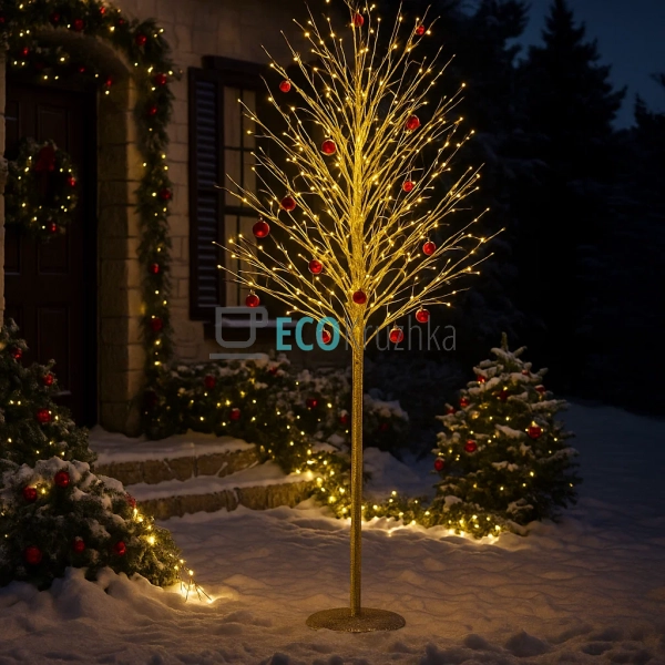 Світлодіодне дерево, 580 міні-LED лампочок, теплий білий ... Світлодіодне дерево, 580 міні-LED лампочок, теплий білий ...