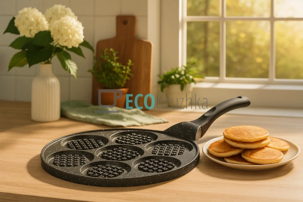 Сковорідка для вафлів 27см для індукційної плити Edenber ...