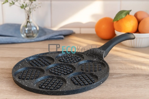 Сковорідка для вафлів 27см для індукційної плити Edenber ...