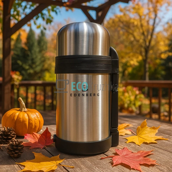Термос Edenberg харчової обідній для супу 1000 мл з нерж ... Термос Edenberg харчової обідній для супу 1000 мл з нерж ...