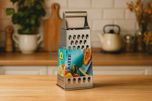 Тертка універсальна 4в1 Чотирьохстороння Frico FRU-276 Тертка універсальна 4в1 Чотирьохстороння Frico FRU-276