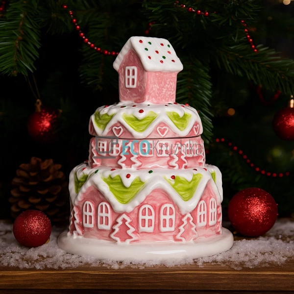 Банка для печива керамічна у формі "Зефірний Будиночок", ... Банка для печива керамічна у формі "Зефірний Будиночок", ...